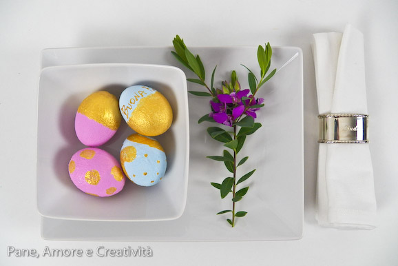 uova dorate per pasqua
