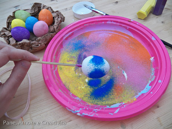 uova di pasqua e sabbiarelli