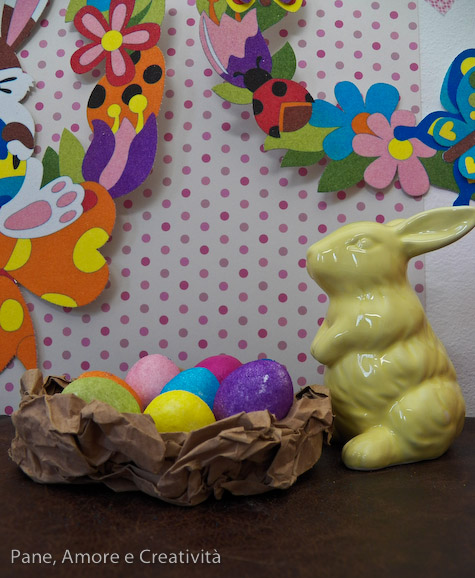 easter glitter eggs 