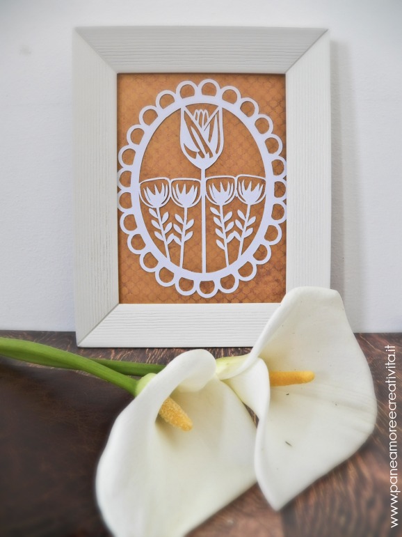 flower papercut e calle