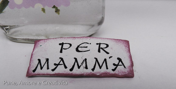 per mamma - targa