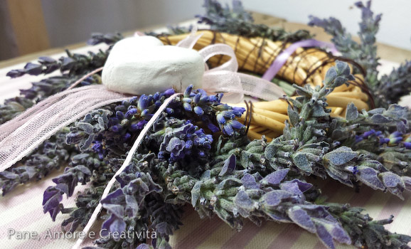 quadro con la lavanda