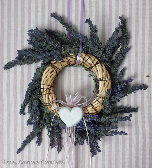 quadro con la lavanda