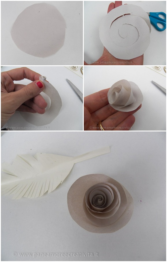 paper rose tutorial