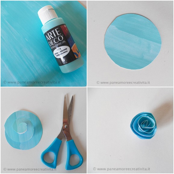 rosa di carta - tutorial 1