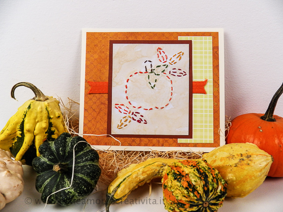 biglietto zucca da ricamare