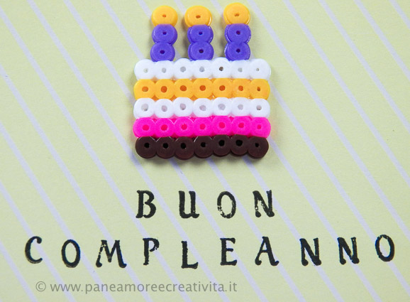 cake - pyssla beads