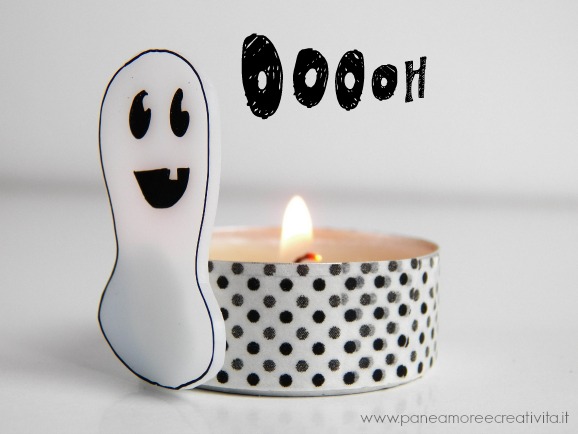 Halloween Crafts: The Halloween Ghost Lantern