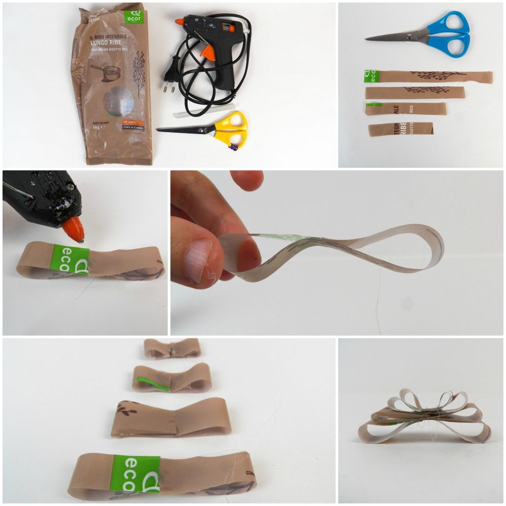 riciclo busta plastica