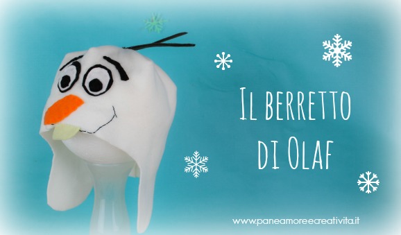 Come fare un berretto di pile con Olaf di Frozen