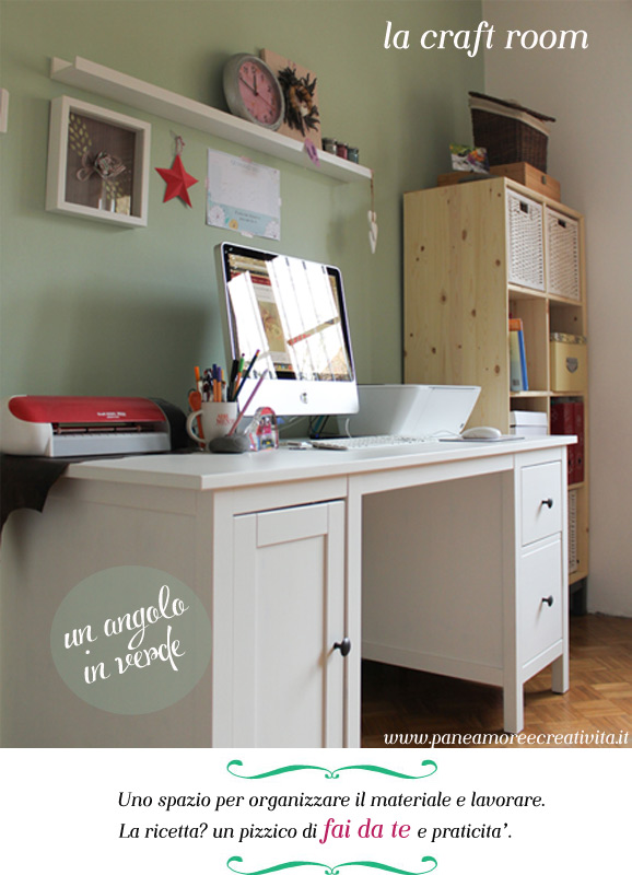 craft room con scrivania