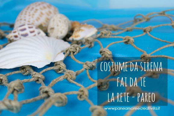 rete pareo per costume sirena