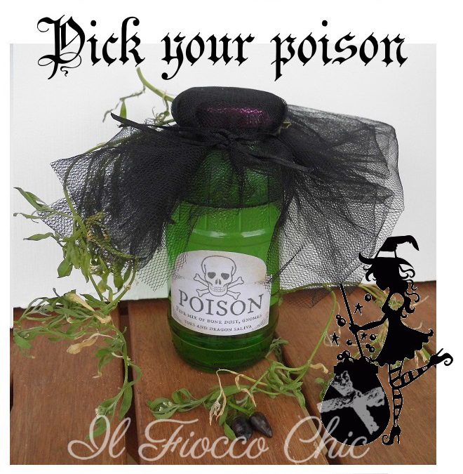 Decorazioni di Halloween: pozioni in bottiglia!