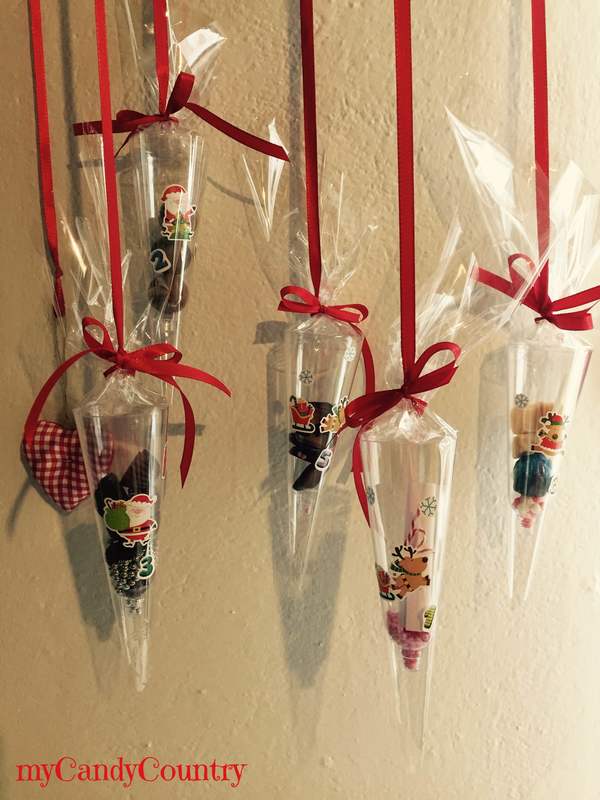 calendario dell'avvento con i flutes in plastica (9)