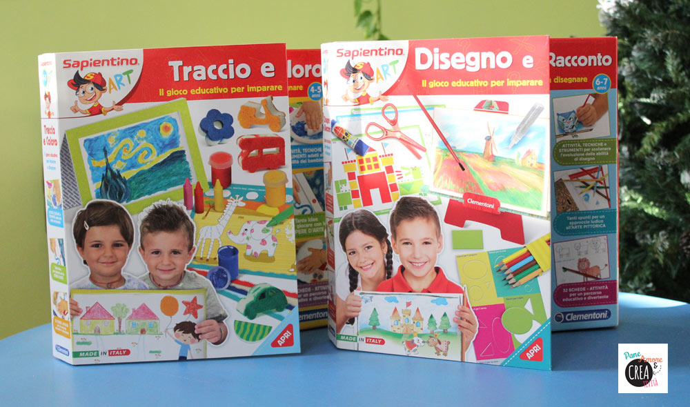 Imparare a disegnare giocando con Clementoni: Traccio e coloro – Disegno e Racconto