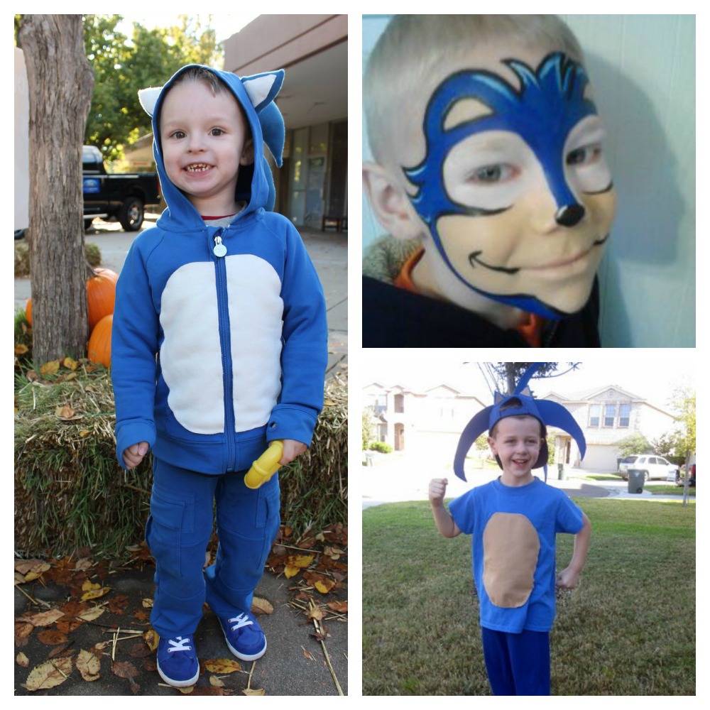 costume da sonic fai da te2