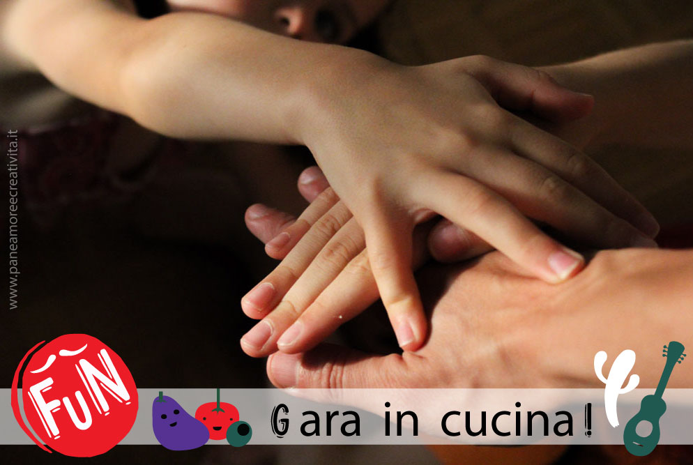 Gara di cucina in famiglia