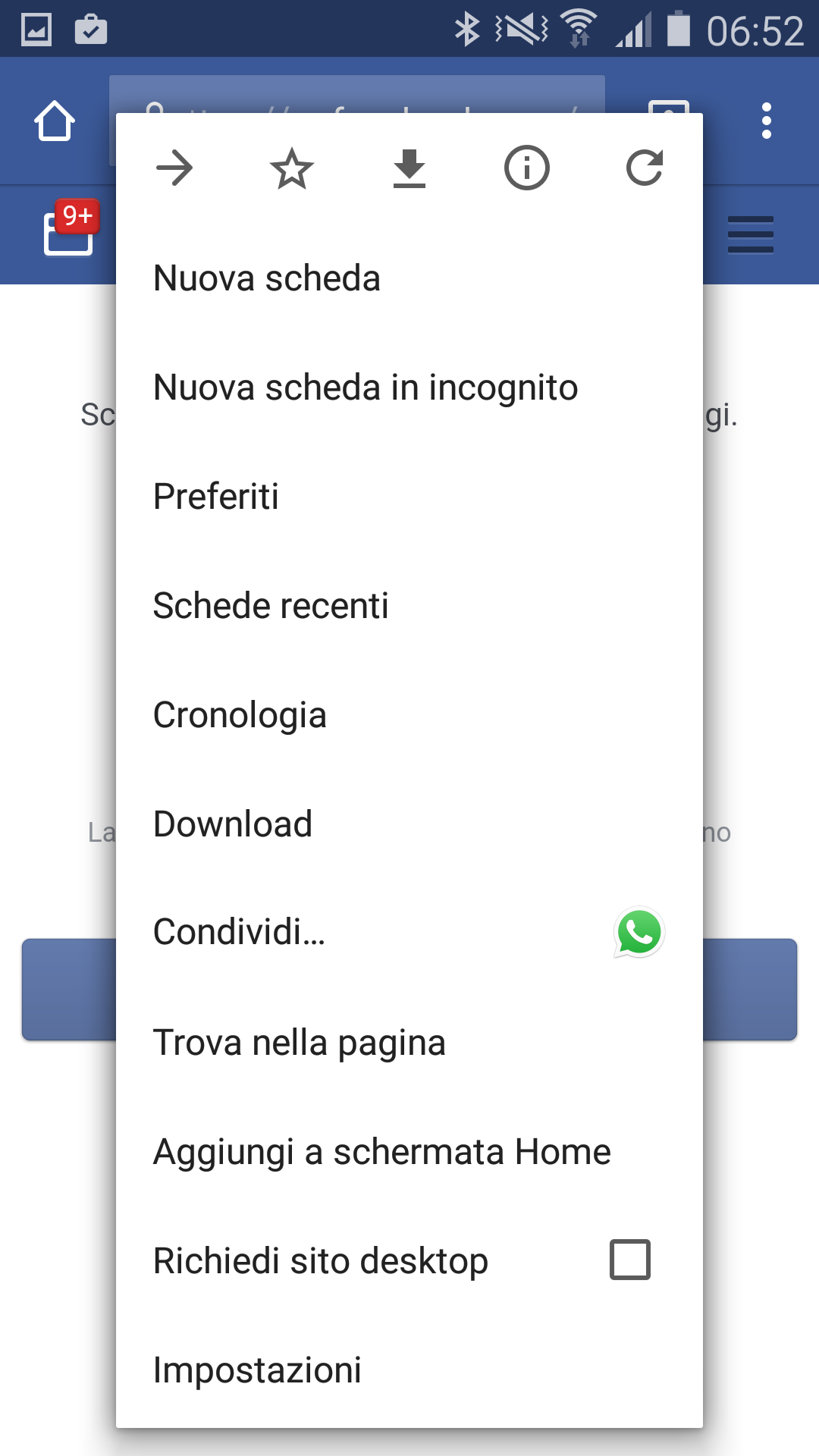 messaggi di facebook