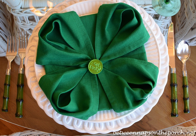 St.-Patricks-Day-Table-Setting-with-Shamrock-Napkin-Fold-2_wm1