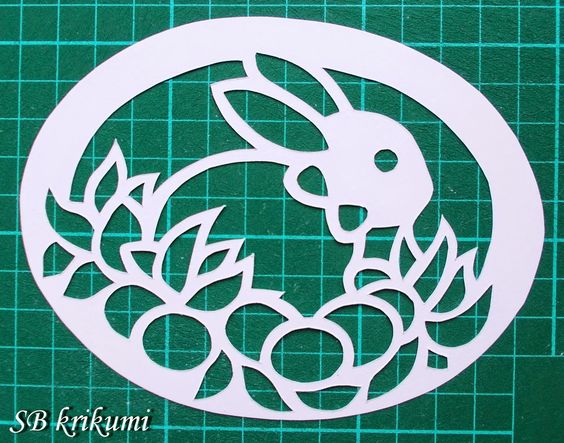 coniglietti di pasqua papercut