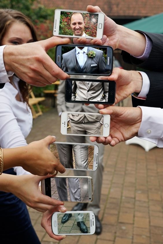 foto fatte dagli amici - organizzare il matrimonio