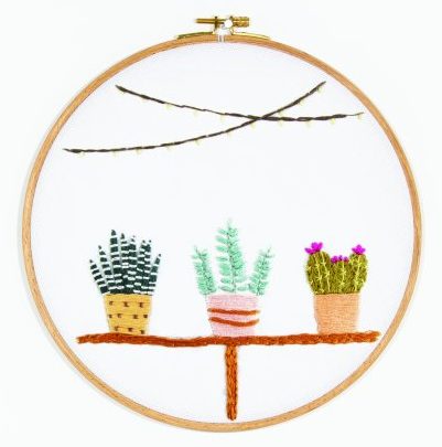 piante - schemi gratis ricamo giardino