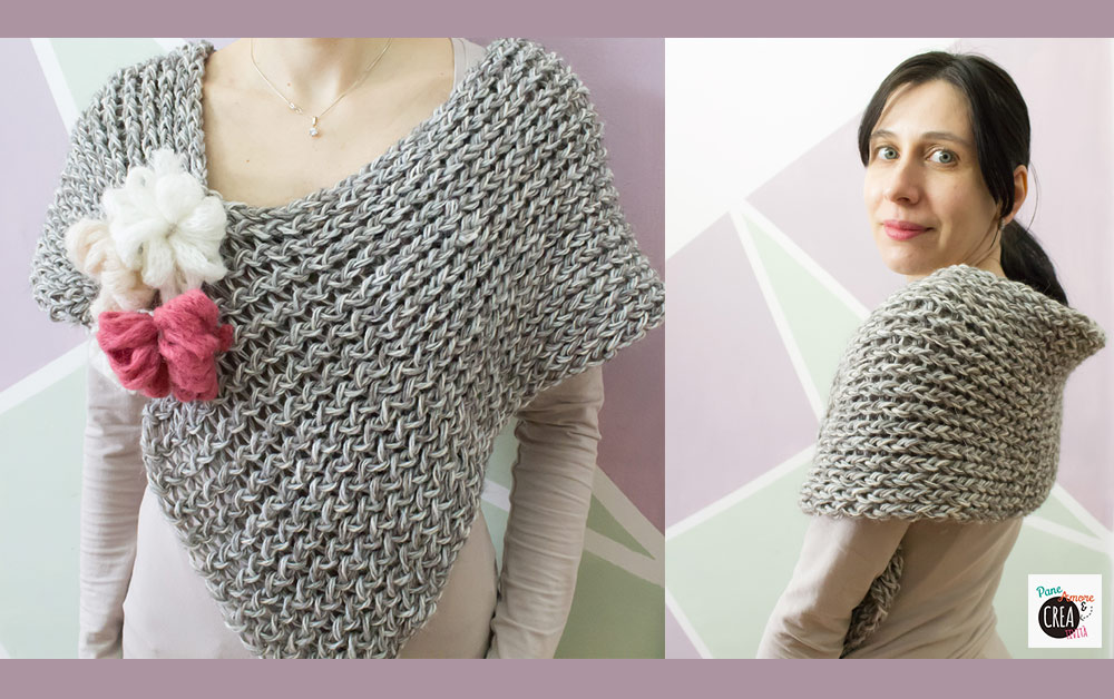 Come fare un poncho con il telaio