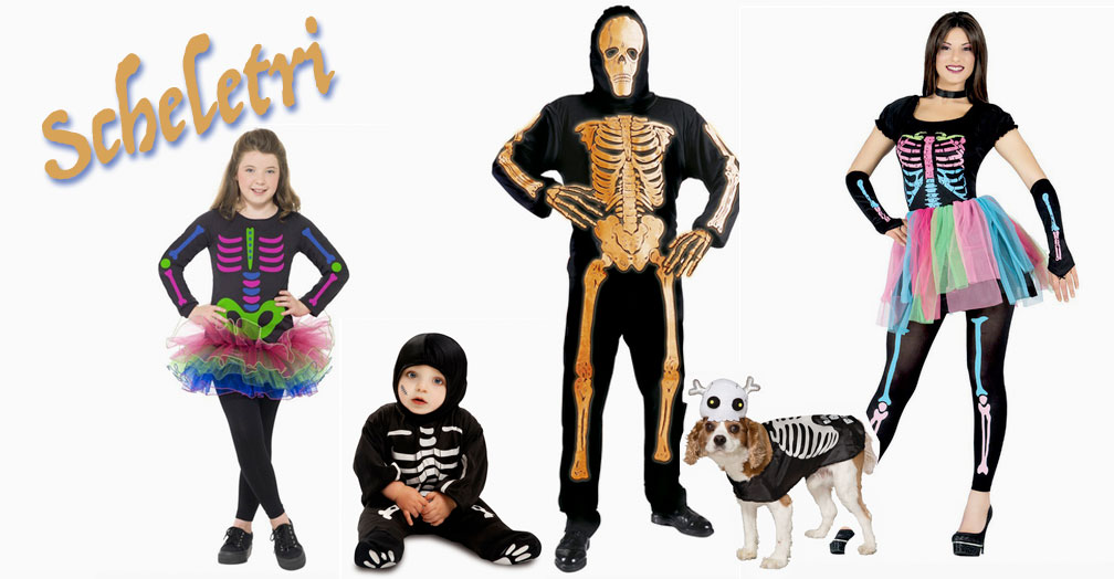 Vestiti di Halloween per tutta la famiglia