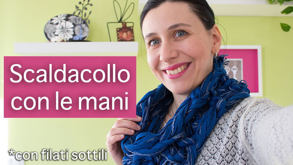 scaldacollo con le mani