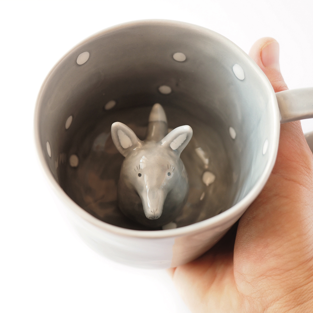 tazza con lupo - tramai