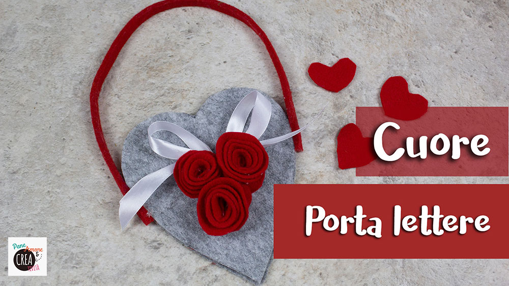 cuore di feltro - tutorial