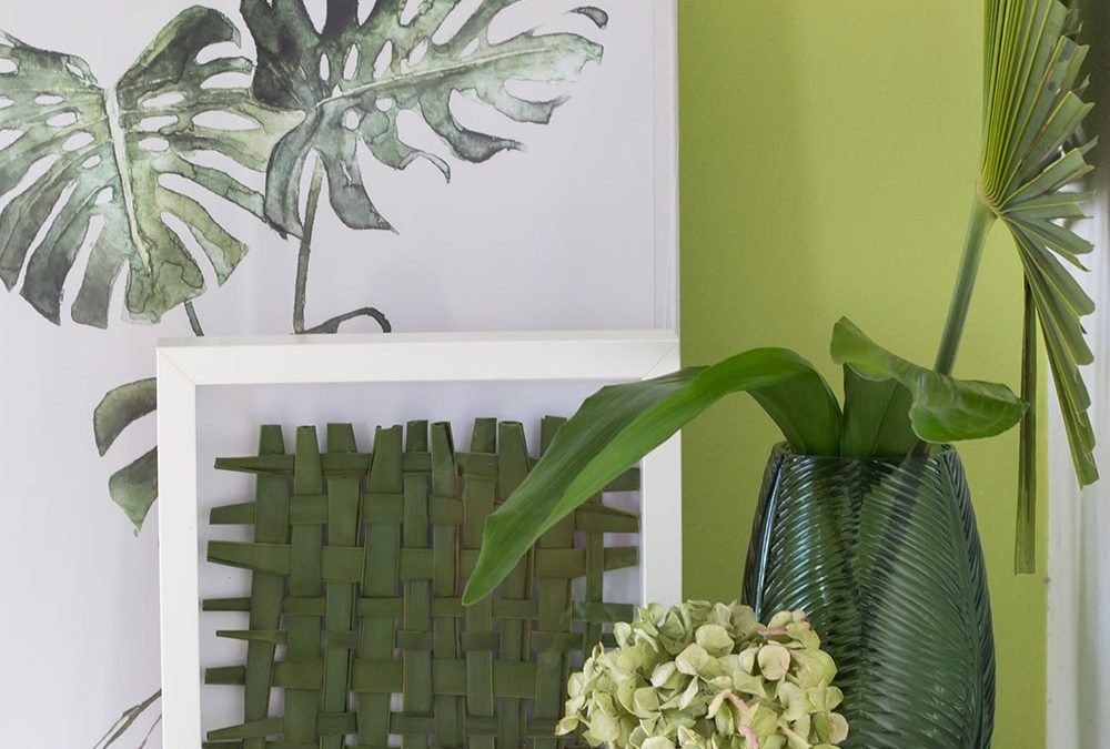 Intreccio di palma: la mia decorazione green per la casa!