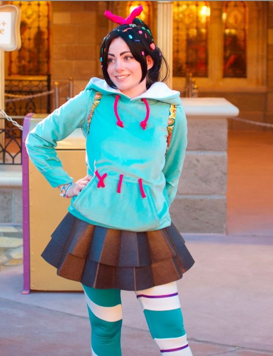 costume da vanellope fatto a mano