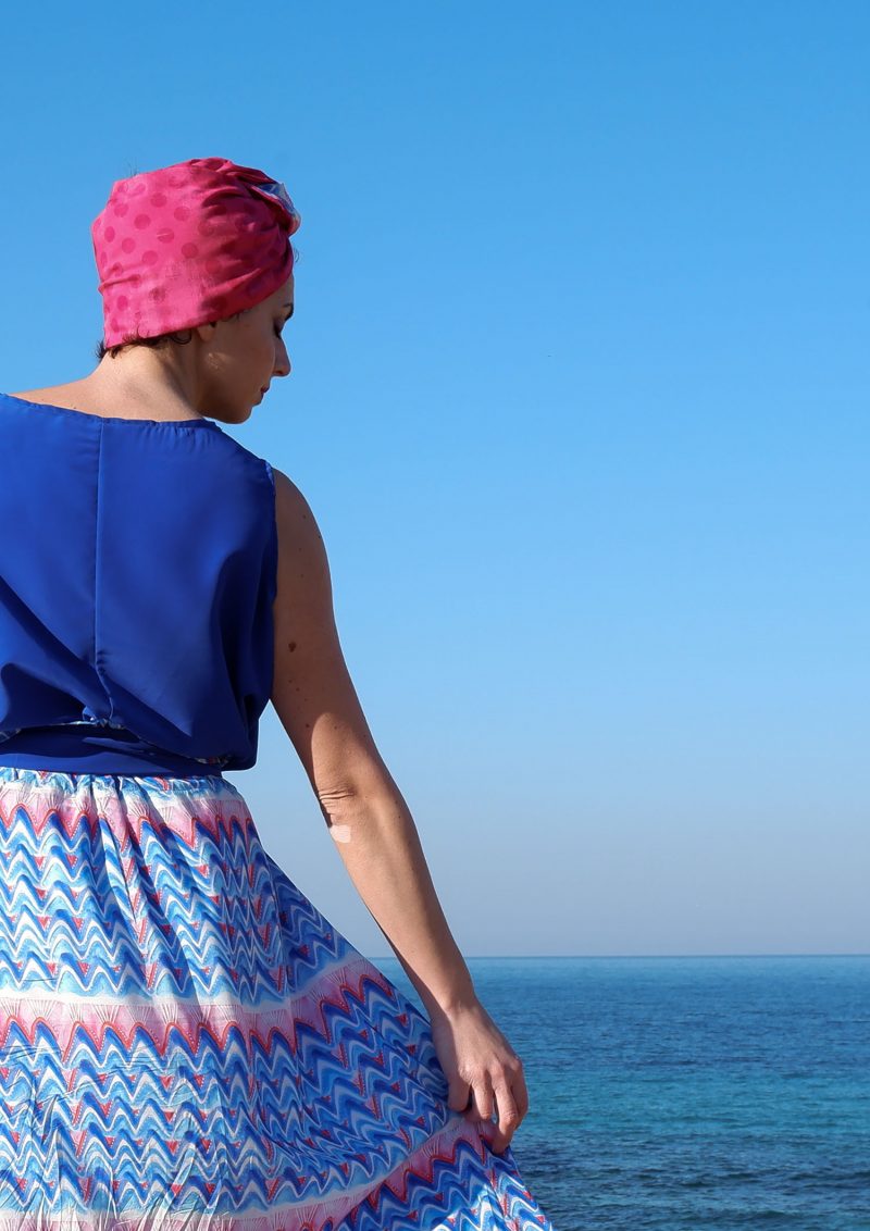 pugliamia - vestito in blu