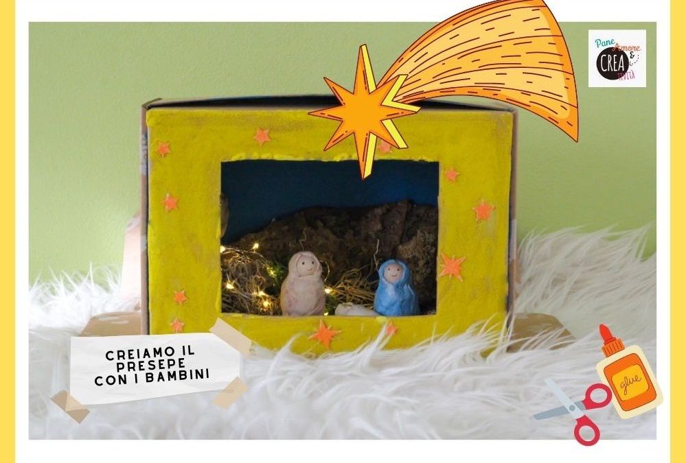Come creare un presepe fai da te di cartone per bambini