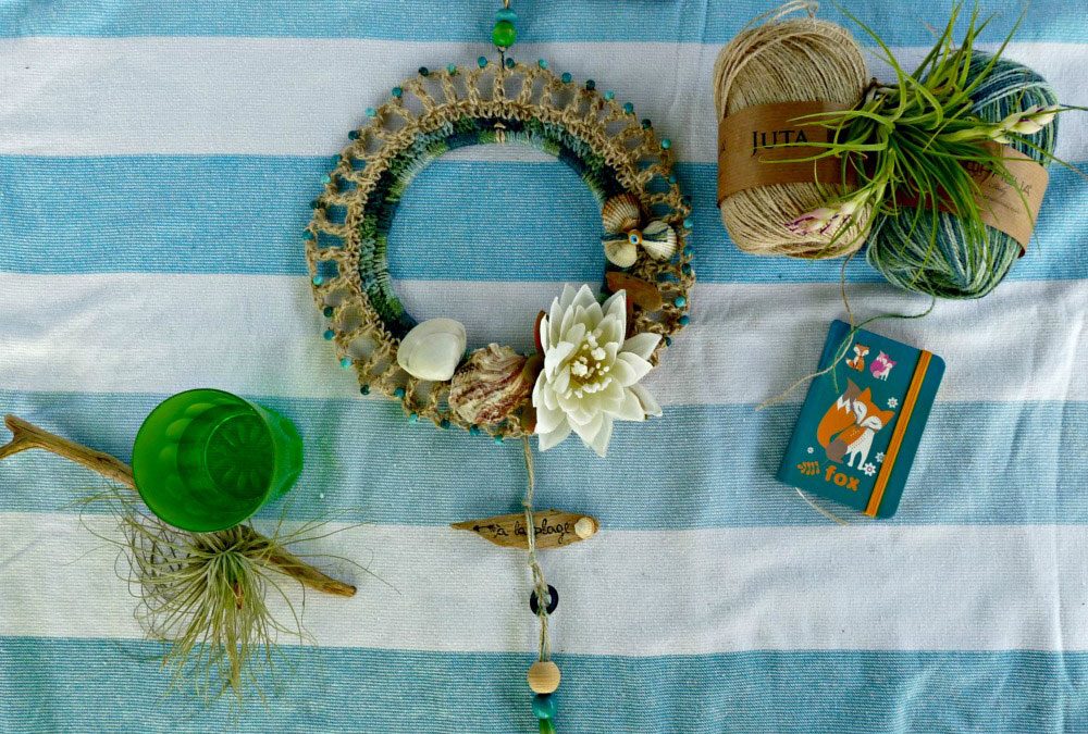 Come fare una ghirlanda in stile marino – tutorial uncinetto