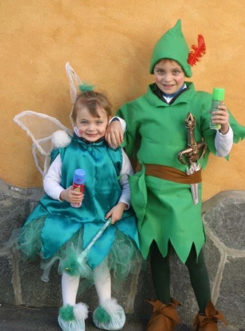 Idee di carnevale: i costumi da Peter Pan e Trilli