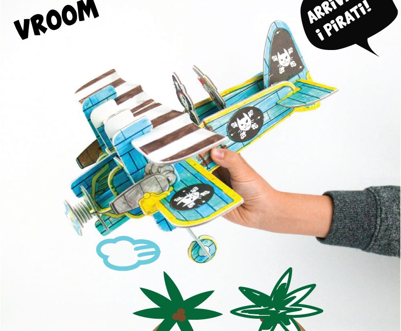 Giochi creativi: sono arrivati i kit Immagicart per giocare ai pirati e alle principesse