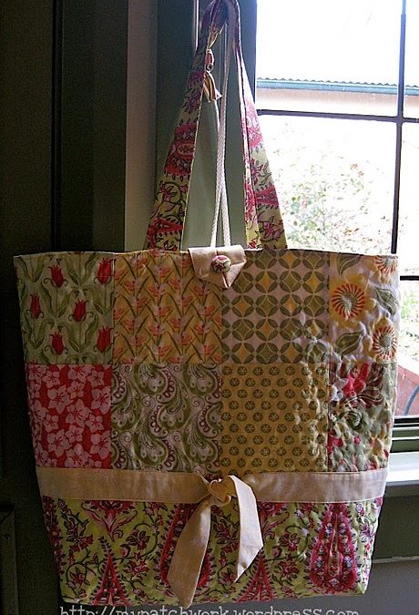 I tutorial per creare la borsa patchwork