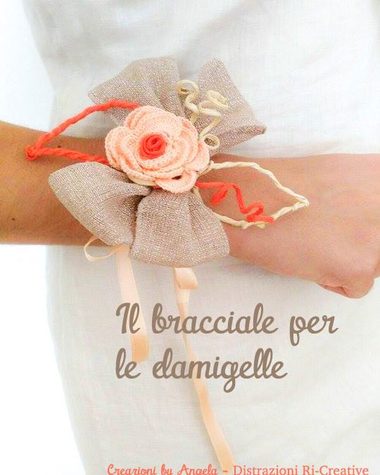 Matrimonio fai da te: bracciale per damigelle all’uncinetto