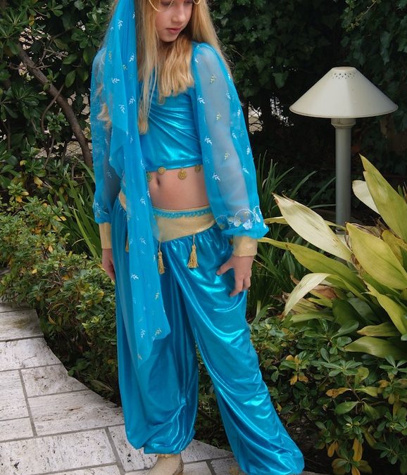 Idee di carnevale: il costume da Jasmine di Alladin