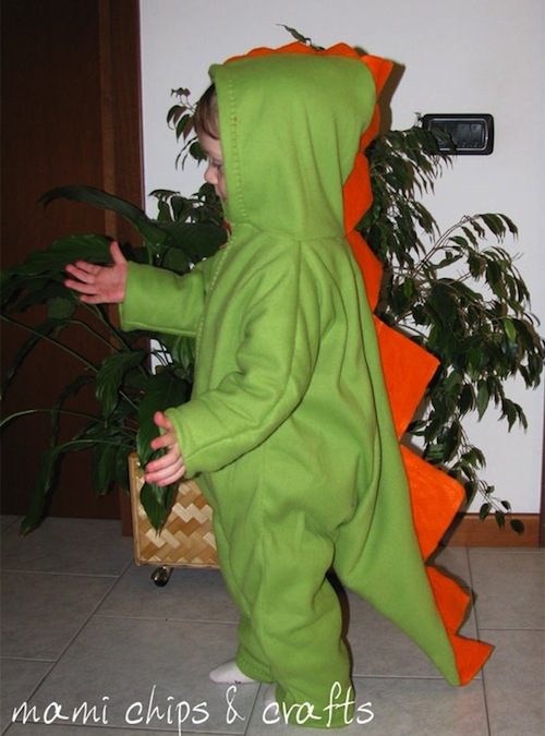 Il costume da dinosauro