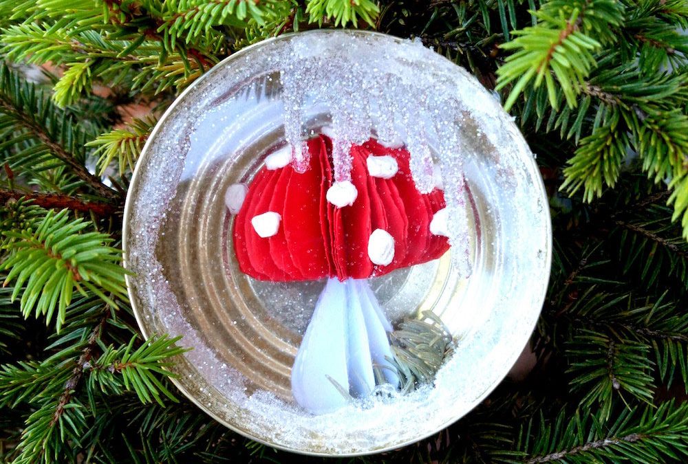 Il bianco Natale e le decorazioni eco chic di Edoardo Maria Maggiolo per Abilmente
