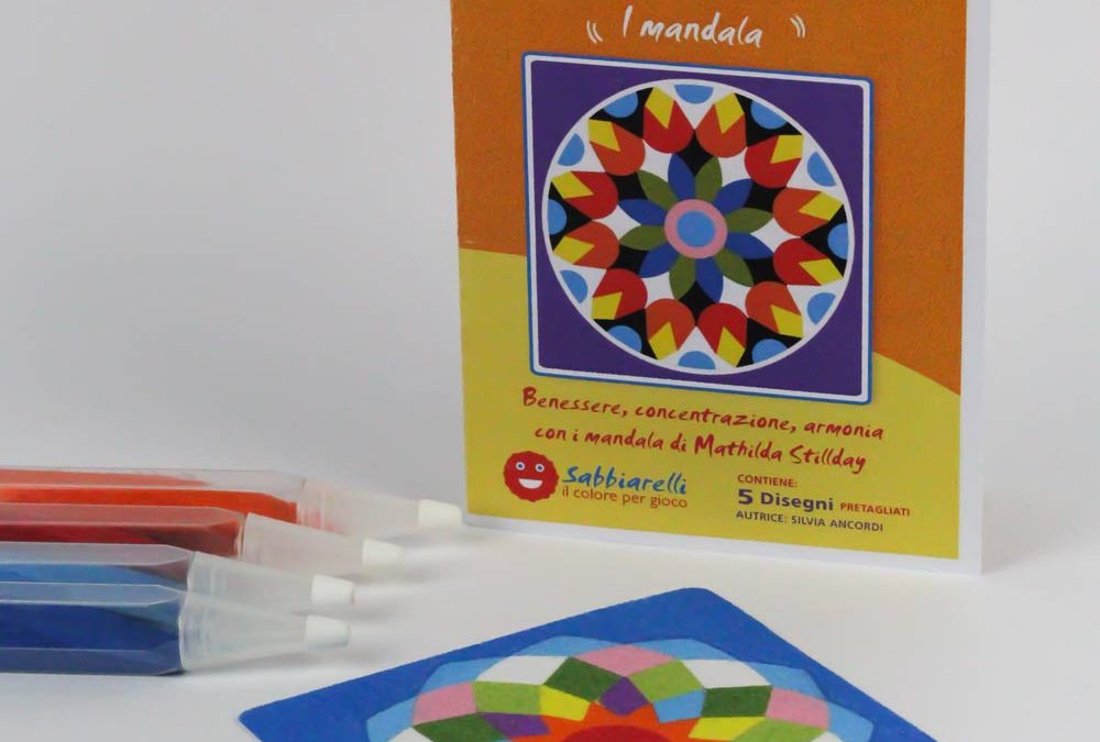 Mandala con la sabbia, per giocare insieme ai bambini