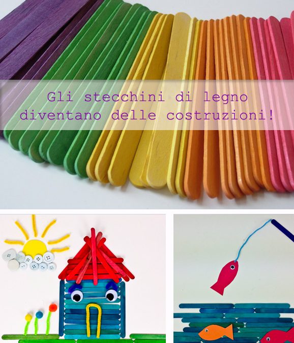 Come usare gli stecchini di legno